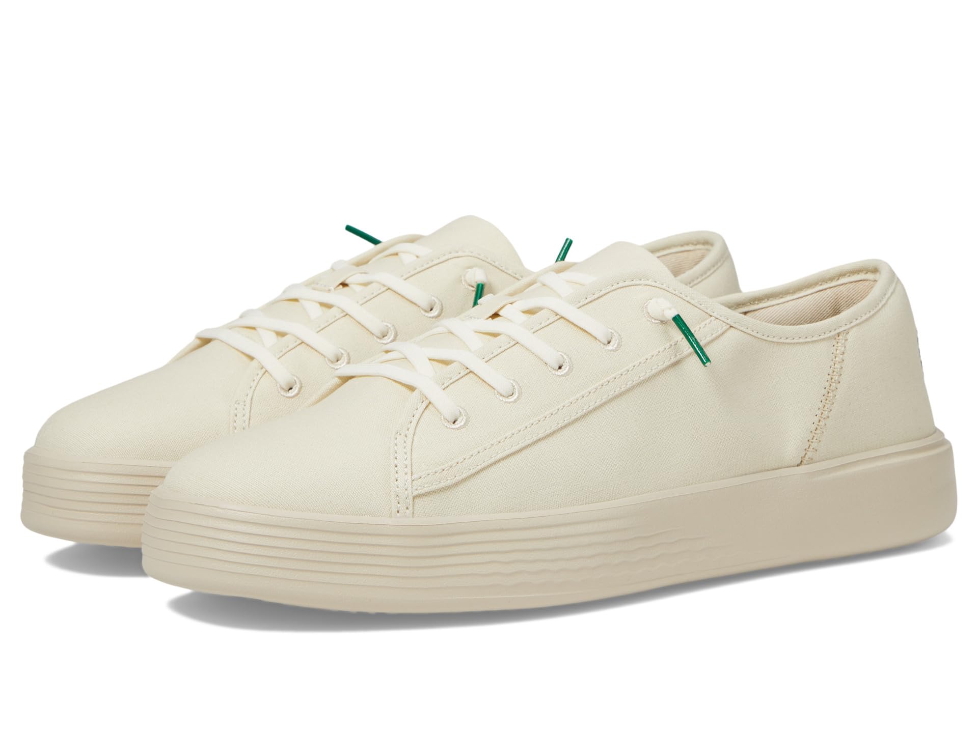 

Кроссовки Hey Dude Cody Canvas, цвет White/Stucco