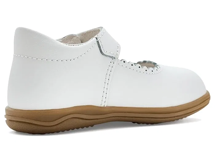 Туфли с оборками Chloe L'Amour Shoes Kids, Neutral White — фото 4