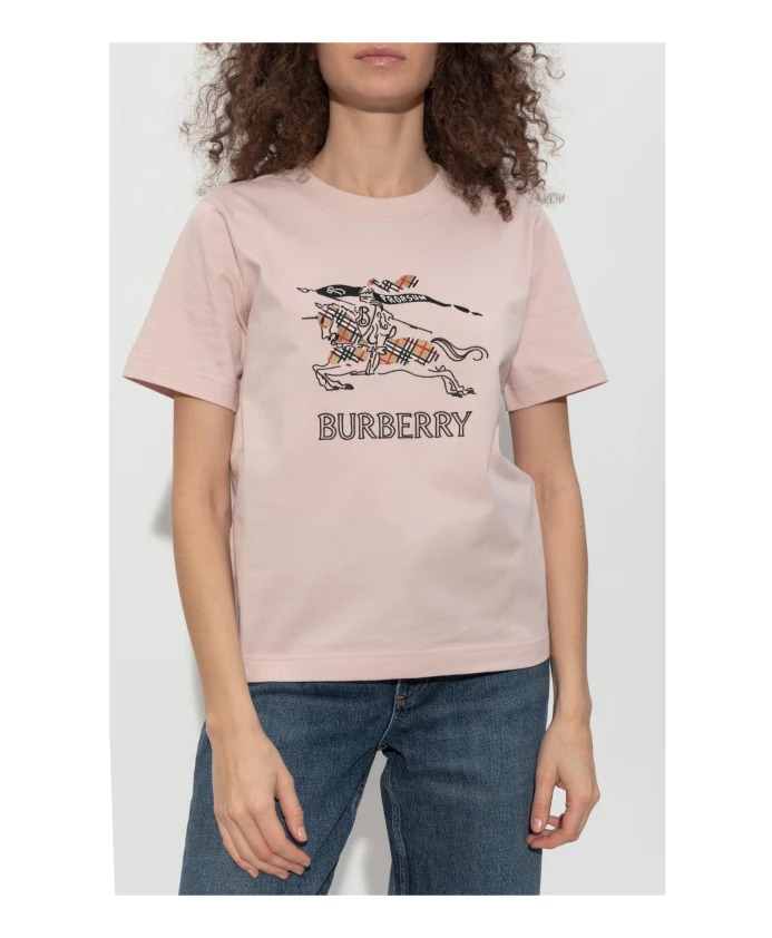 Футболка Фрэнки Burberry, розовый — фото 3