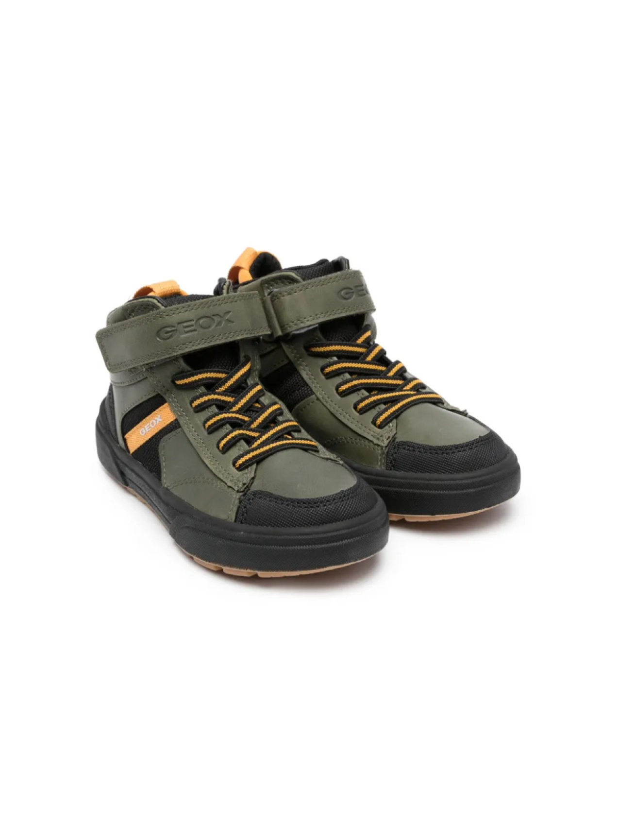 

Geox Kids кроссовки Weemble с закругленным носком, зеленый