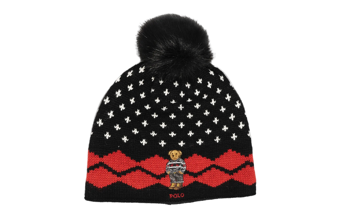 

Polo Ralph Lauren Женская шапка-бини черная, Black