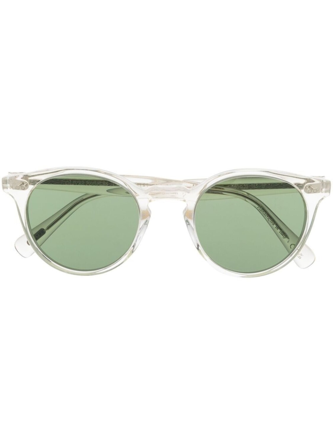 

Солнцезащитные очки Romare в круглой оправе Oliver Peoples, бежевый