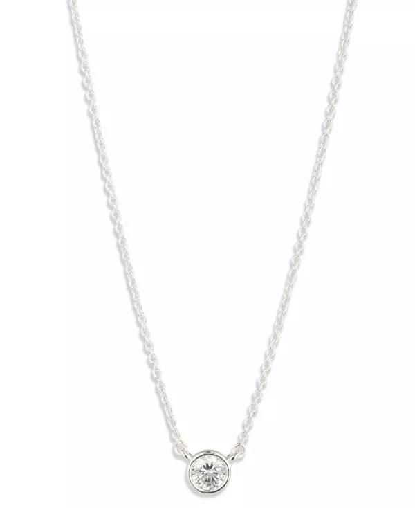 

Ожерелье с подвеской из кубического циркония Lauren Ralph Lauren, silver