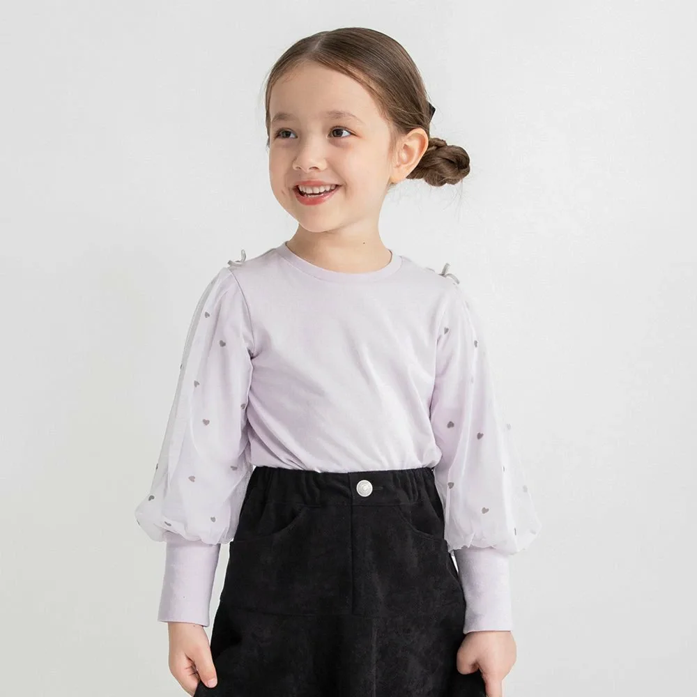 Футболка с длинными рукавами из тюля Branshes, Lavender