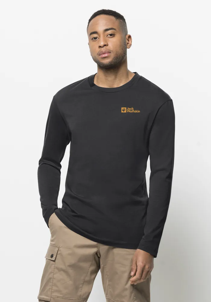 

Рубашка с длинными рукавами Jack Wolfskin "ESSENTIAL LONGSLEEVE M", черный