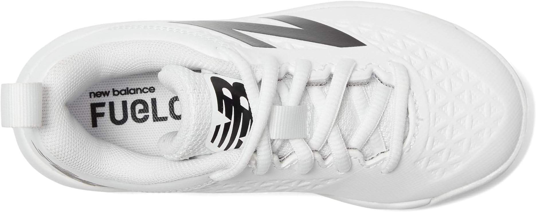 Кроссовки New Balance Kids  4040v8 Youth Turf-Trainer, White/White — фото 2