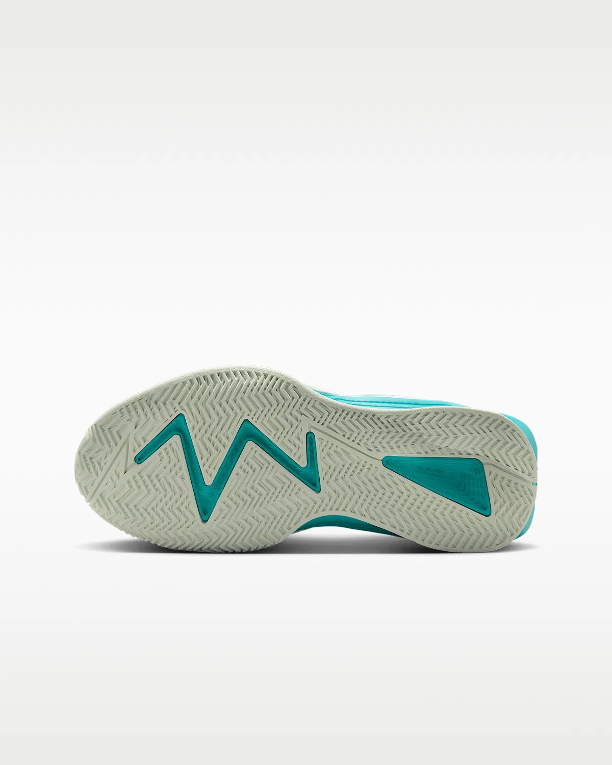Кроссовки баскетбольные Nike S.T. Dynamite для старших детей, Barely Green/White/Dusty Cactus — фото 2