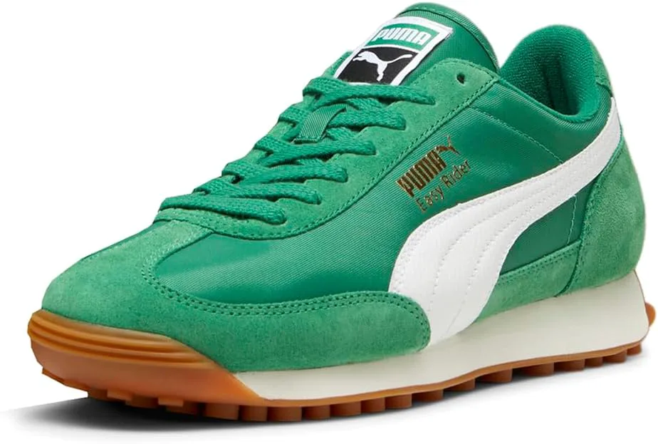 Мужские винтажные кроссовки Puma Easy Rider, зеленый/белый — фото 4