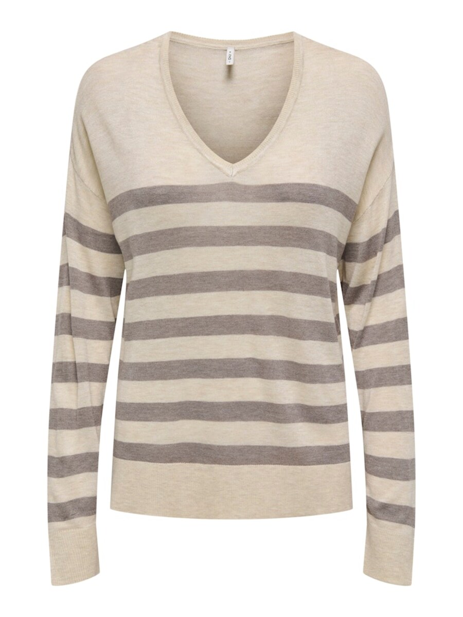 

Свитер ONLY ONLVIENNA, цвет Taupe/Dark grey