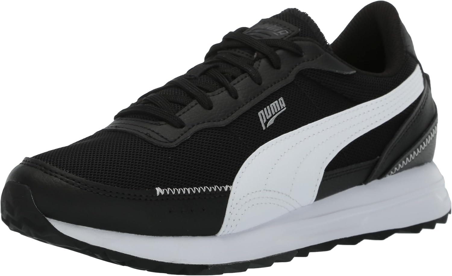 

Мужские кроссовки PUMA Road Rider из кожи с шнуровкой для повседневной носки - синие
