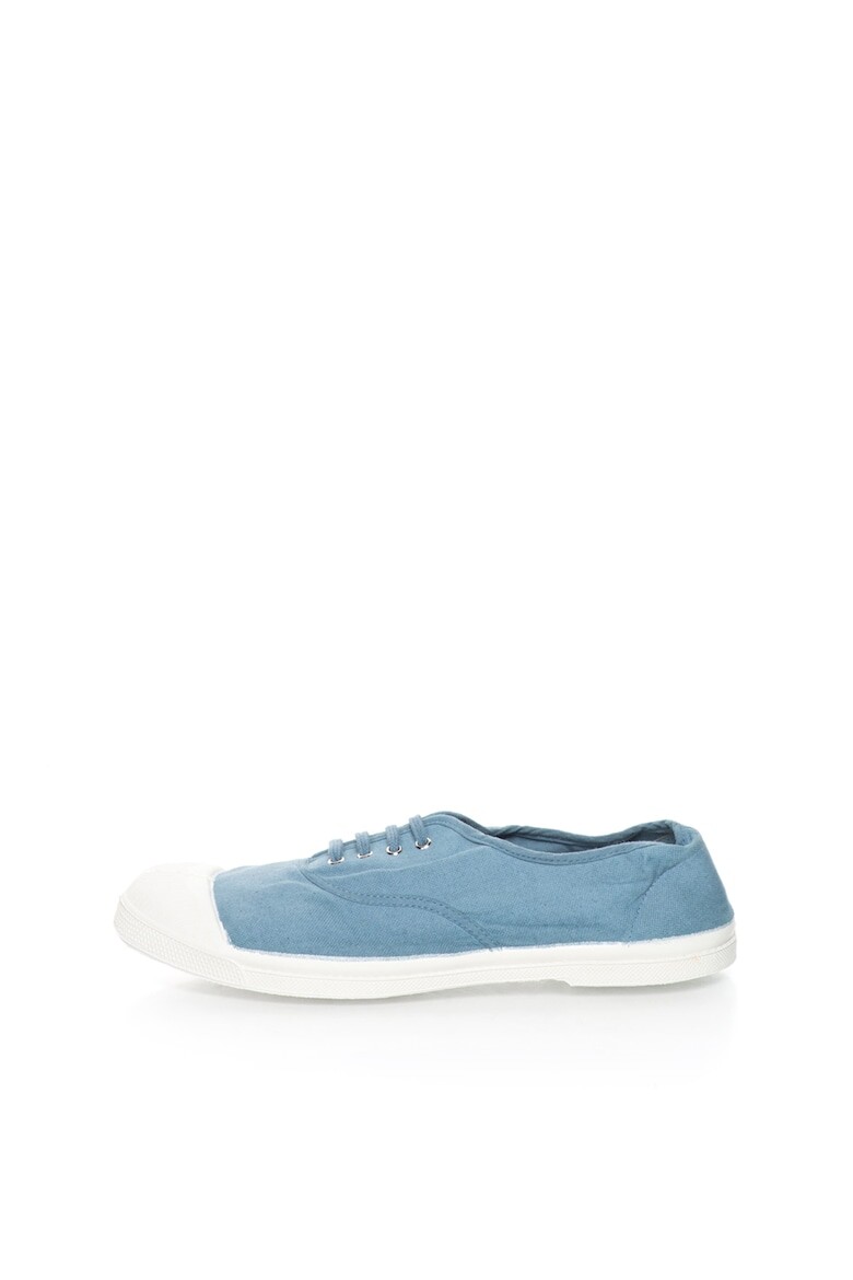 

Синие спортивные кеды из парусины Bensimon, синий