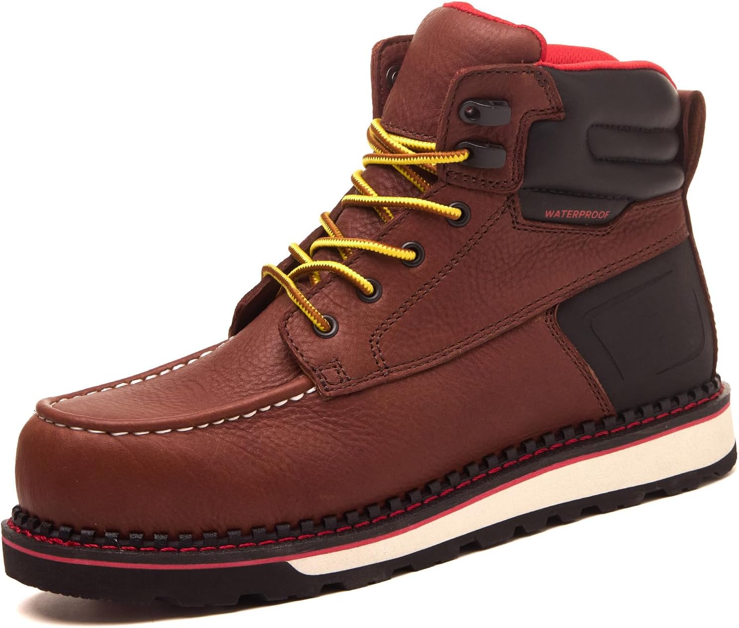 

Ботинки MWORK Welted Blunt для мужчин, 15 см, с круглым носком, Vine Brown Ct/Cp