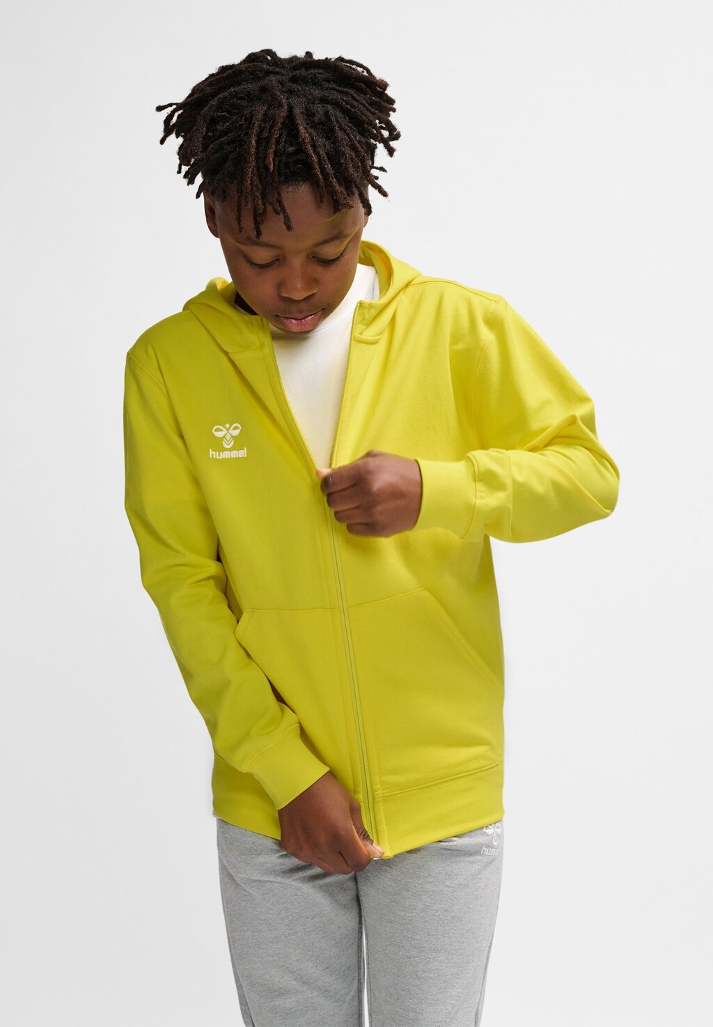 

Толстовка 2.0 ZIP Hummel, цвет blazing yellow