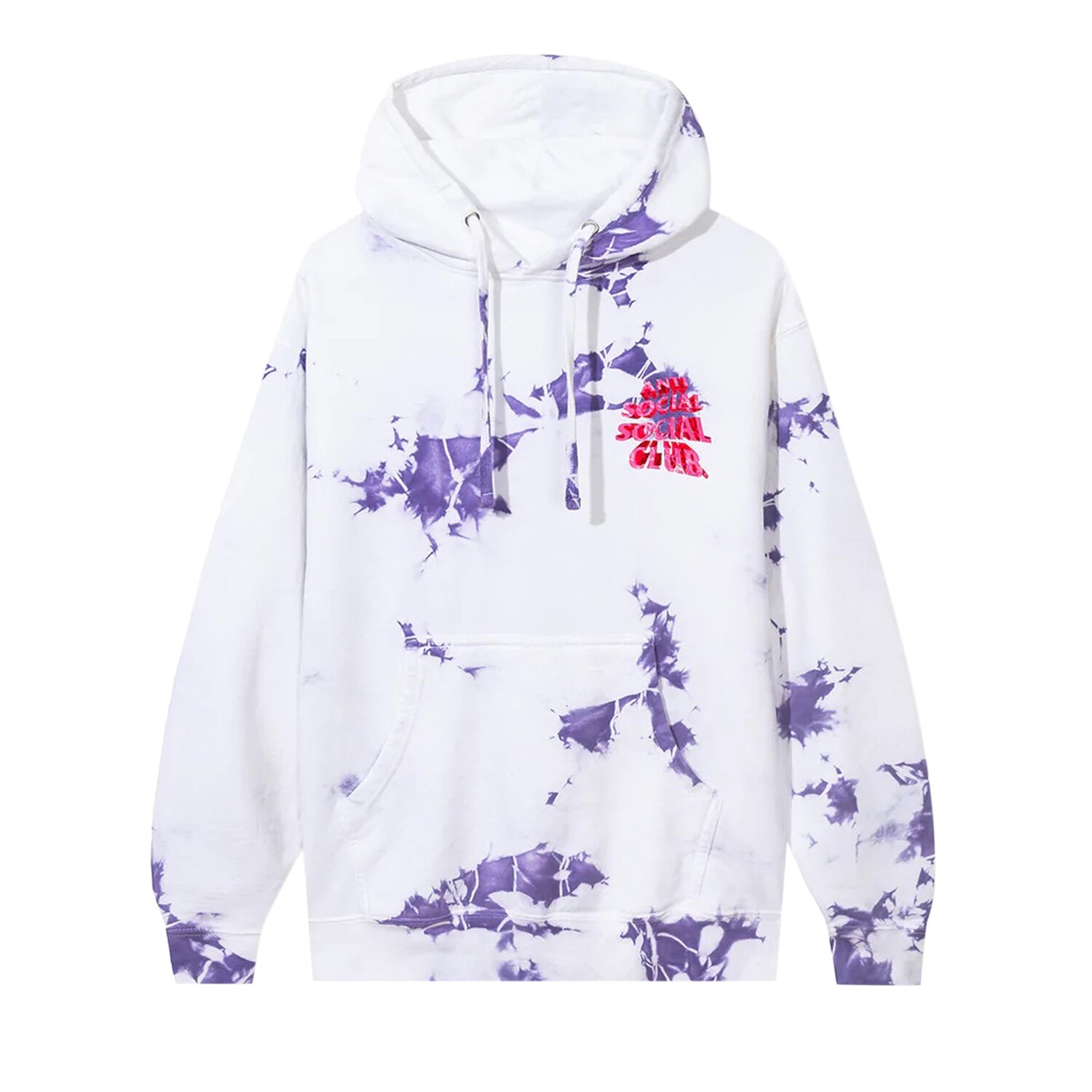 

Толстовка с капюшоном Anti Social Social Club из фанерита Tie Dye