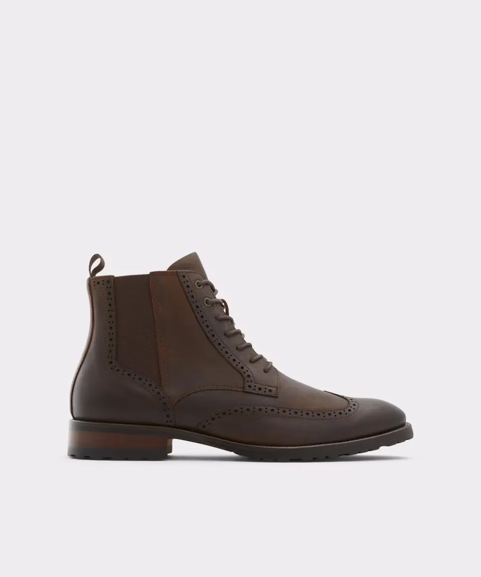 

Мужские ботинки с круглым носком Aldo, коричневый