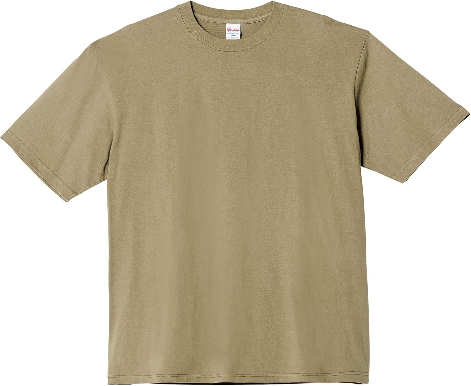 

Мужская футболка Printstar с коротким рукавом, однотонная, плотностью 5,6 унций, с крупным силуэтом, песочный/хаки