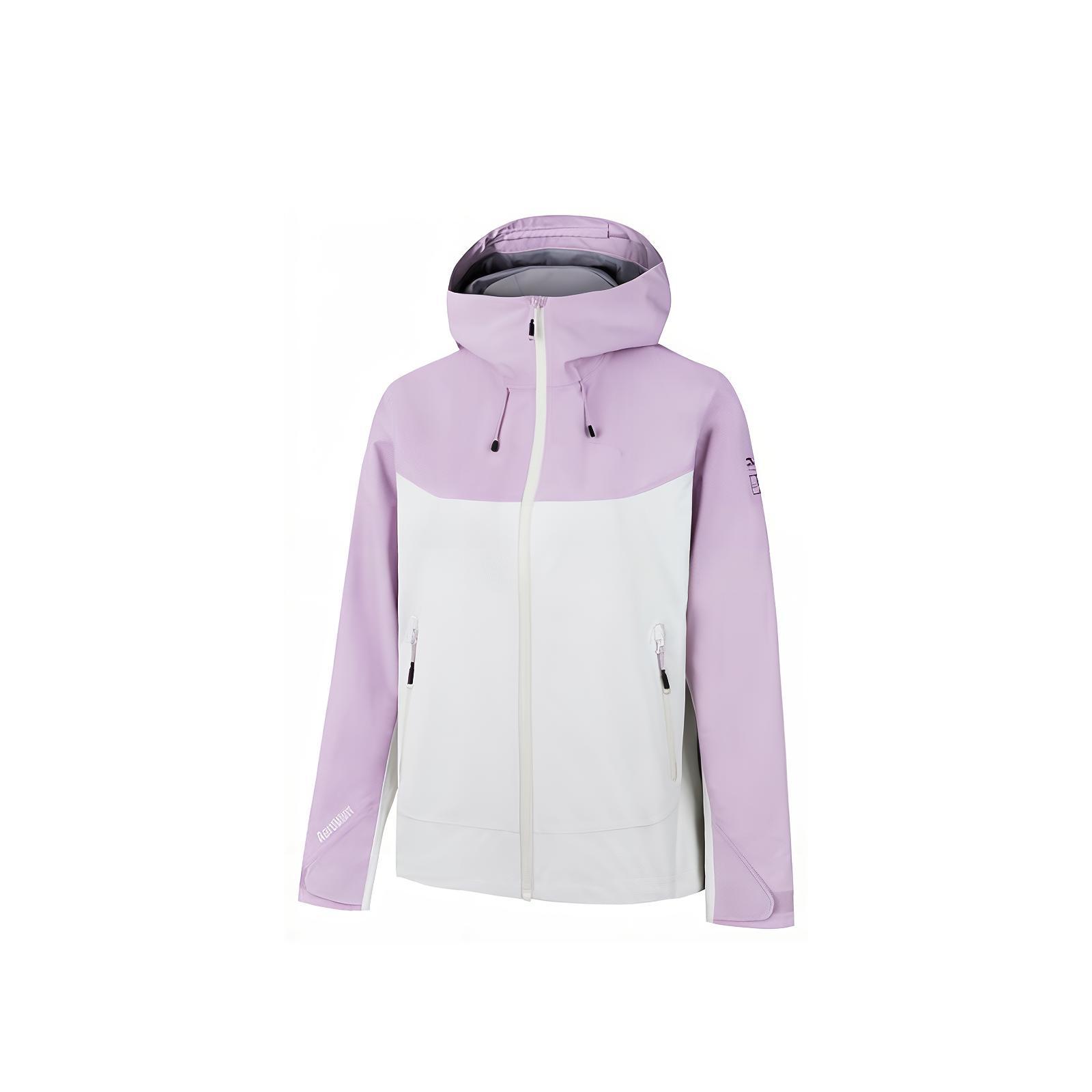 

ANTA Женская дышащая ветровка, Papyrus White/Rattan Flower Purple