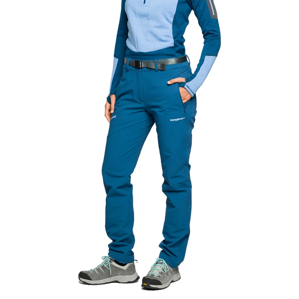 

Женские длинные брюки Causiat Trangoworld, синий