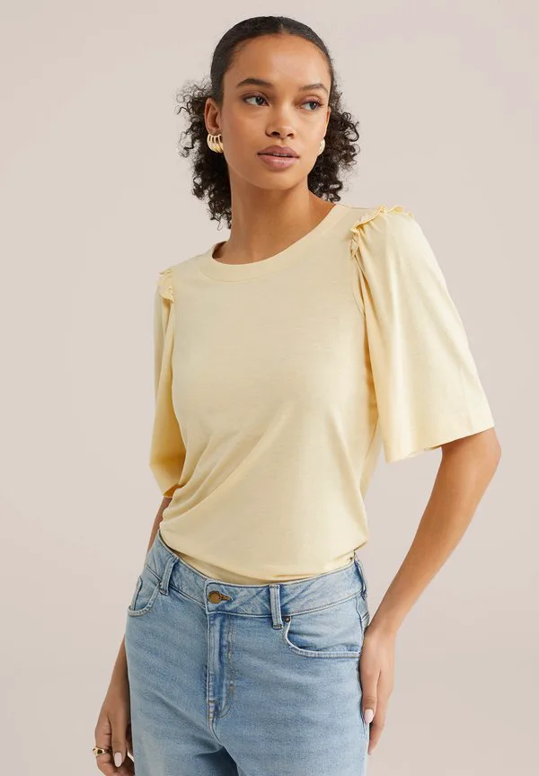 

Простая футболка We Fashion, Light Yellow, Серый, Простая футболка We Fashion, Light Yellow