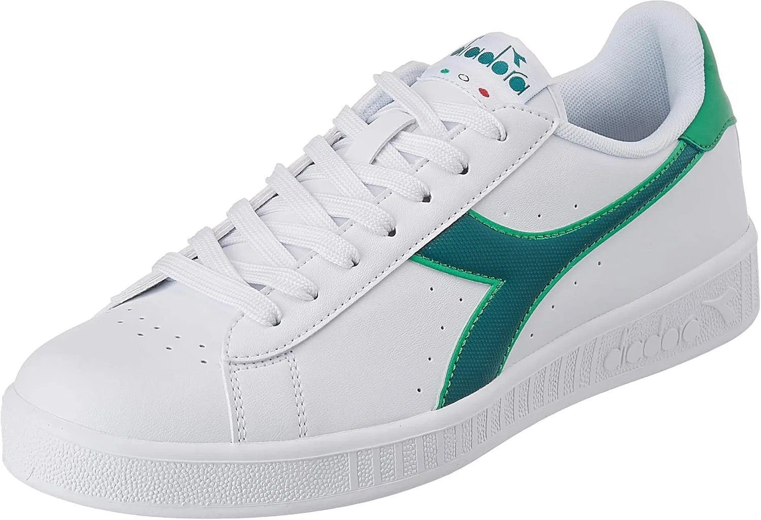Детские гимнастические кроссовки Diadora Unisex Baby Simple Run Td, White Grey Black