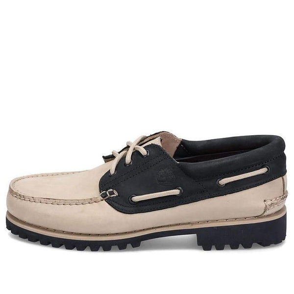 

Кроссовки 3-eye lug handsewn boat shoes 'beige' Timberland, бежевый