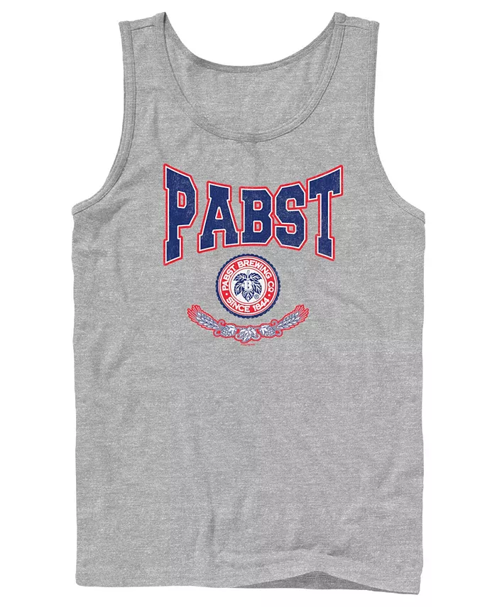 

Мужской топ School Of Pabst Fifth Sun, серый