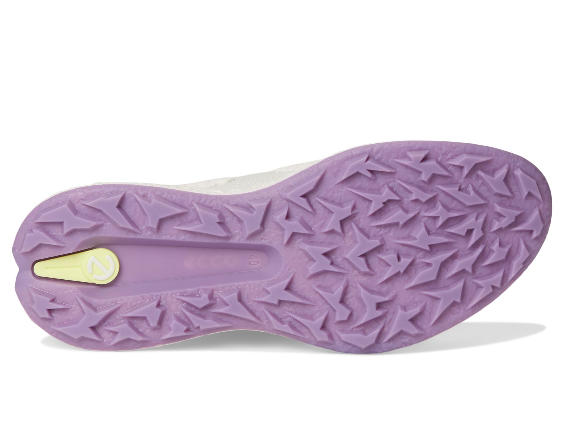Кроссовки ECCO Golf BIOM Hybrid 5 Lace Waterproof Golf Shoe, цвет White/Lavender Mist — фото 3