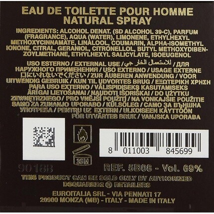 Dsquared2 Wood Men Eau De Toilette Spray 50ml — фото 3