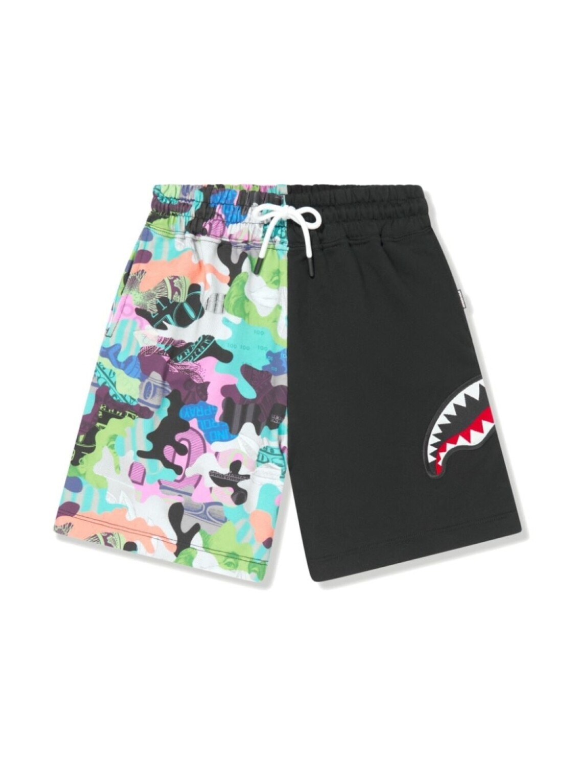 

Sprayground kid шорты с принтом, черный