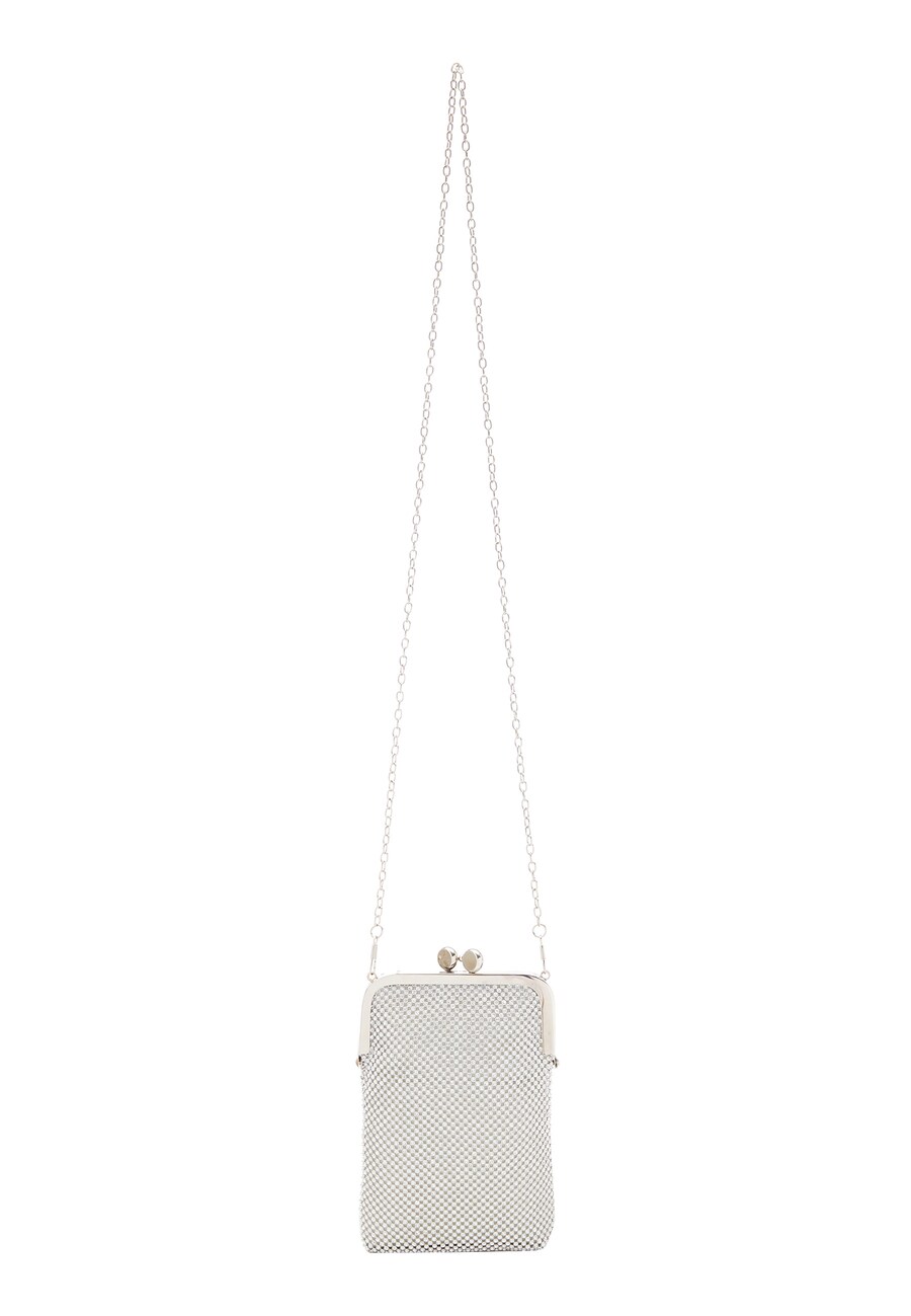 

Сумка через плечо faina Crossbody Bag, серебряный, Серебристый, Сумка через плечо faina Crossbody Bag, серебряный