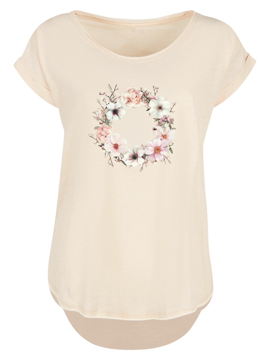 

Рубашка F4NT4STIC Rosa Blumenkranz, кремовый
