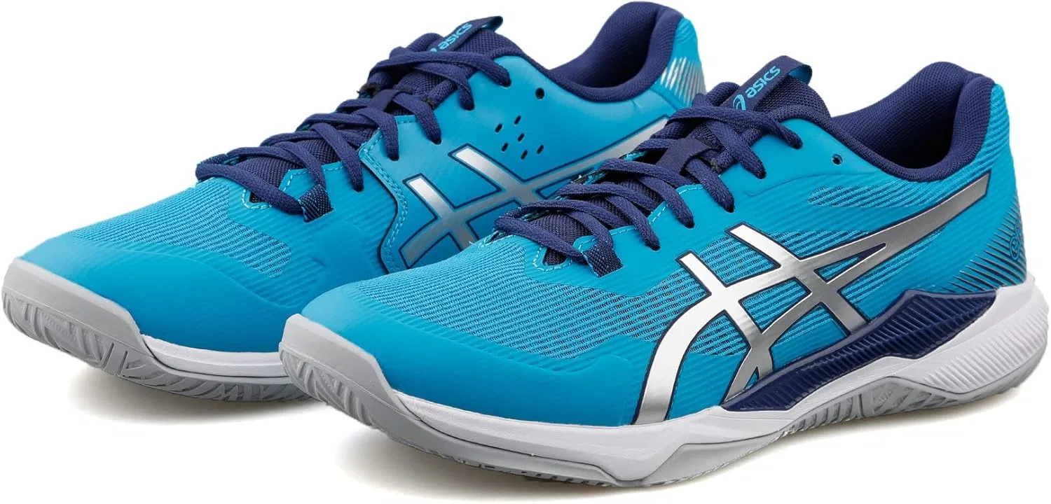 Женские волейбольные кроссовки ASICS Gel-Rocket 9, Island Blue Pure Silver — фото 4