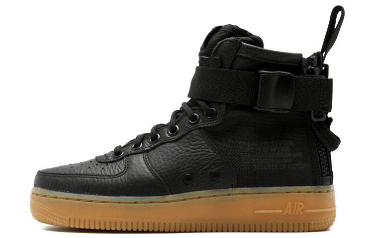 

Кроссовки Nike Sf Air Force 1 Mid Black Gum Women's