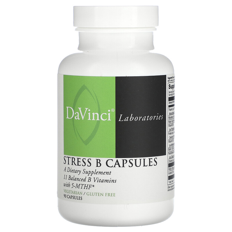 

DaVinci Laboratories, Капсулы Stress B, 90 капсул