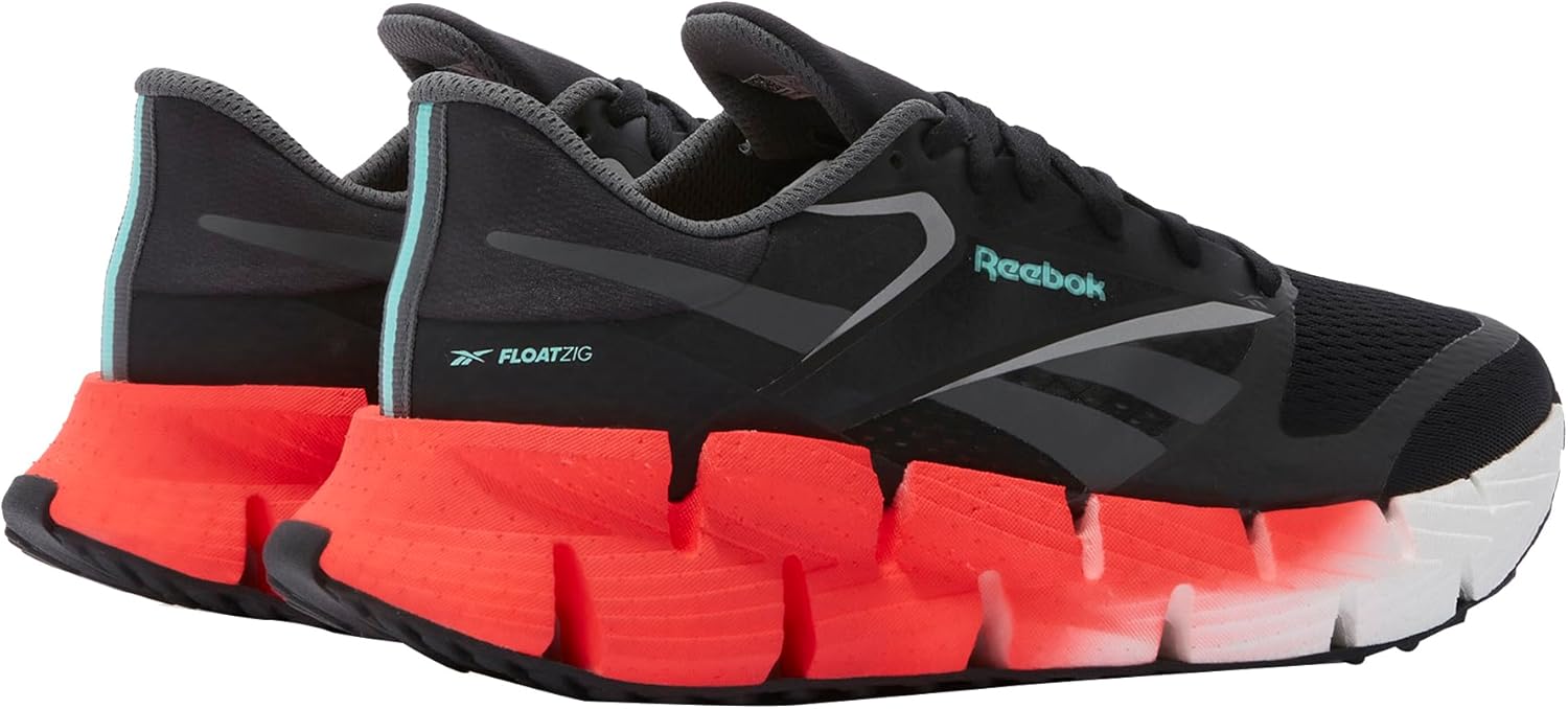 Мужские беговые кроссовки Reebok Floatzig, белый/черный/серый — фото 3