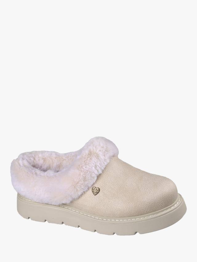 BOBS Keepsakes Lite Cosy Blend тапочки Skechers, Off White — фото 2
