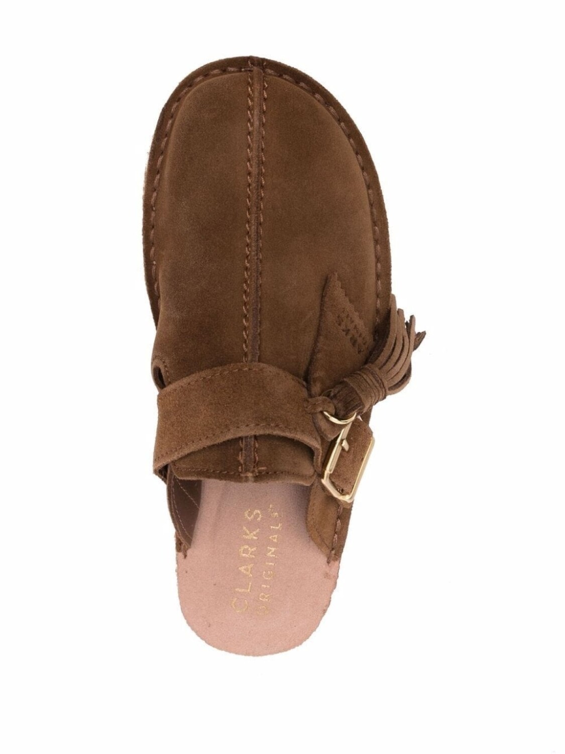Мюли без застежки Clarks Originals, коричневый — фото 4