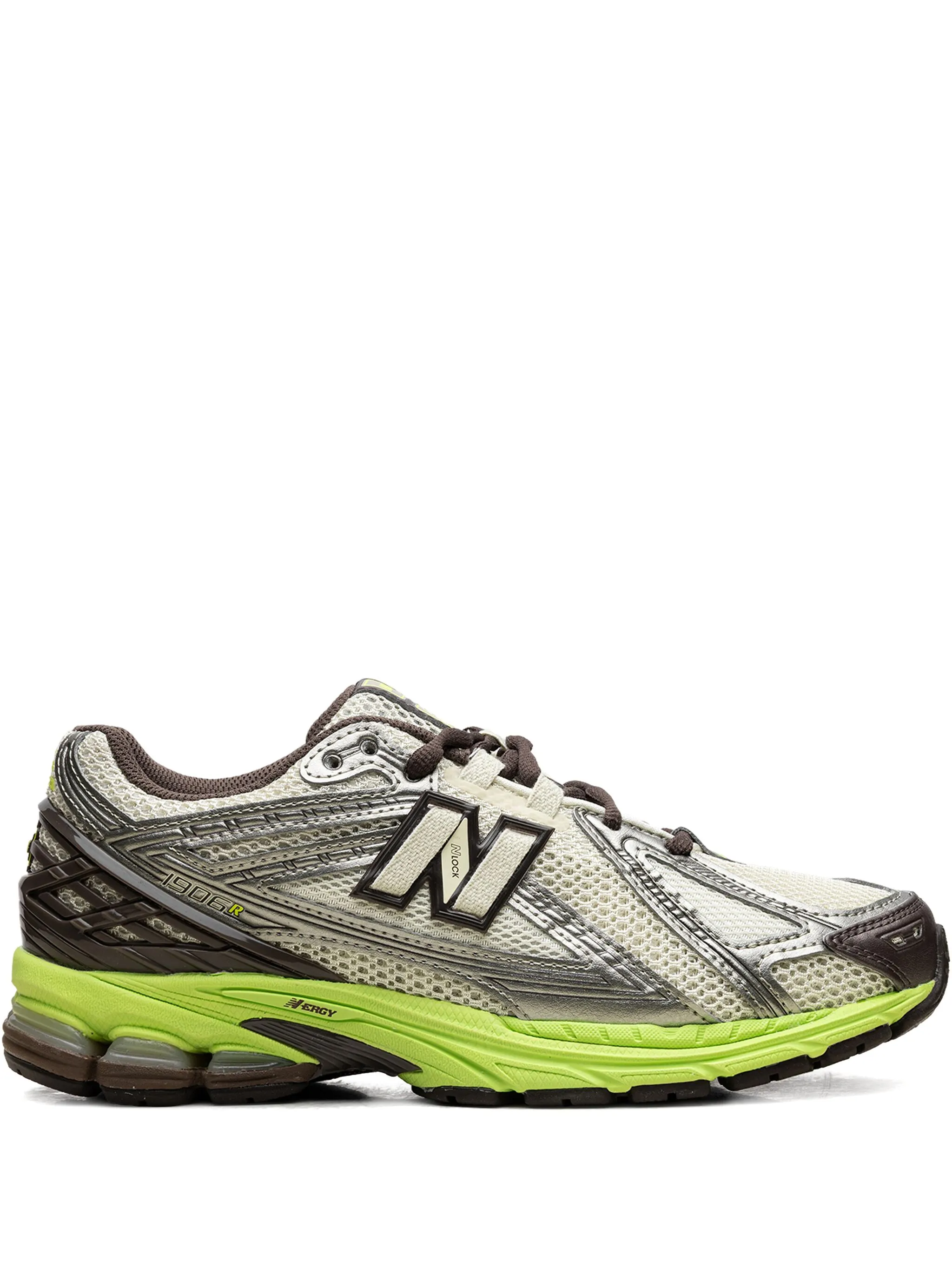 Кроссовки с панелями 1906R New Balance, коричневый — фото 4