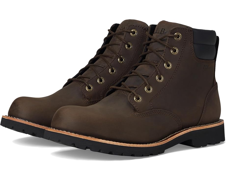 

Ботинки L.L.Bean Bucksport Work Boot Plain Toe Waterproof, цвет Coffee Bean