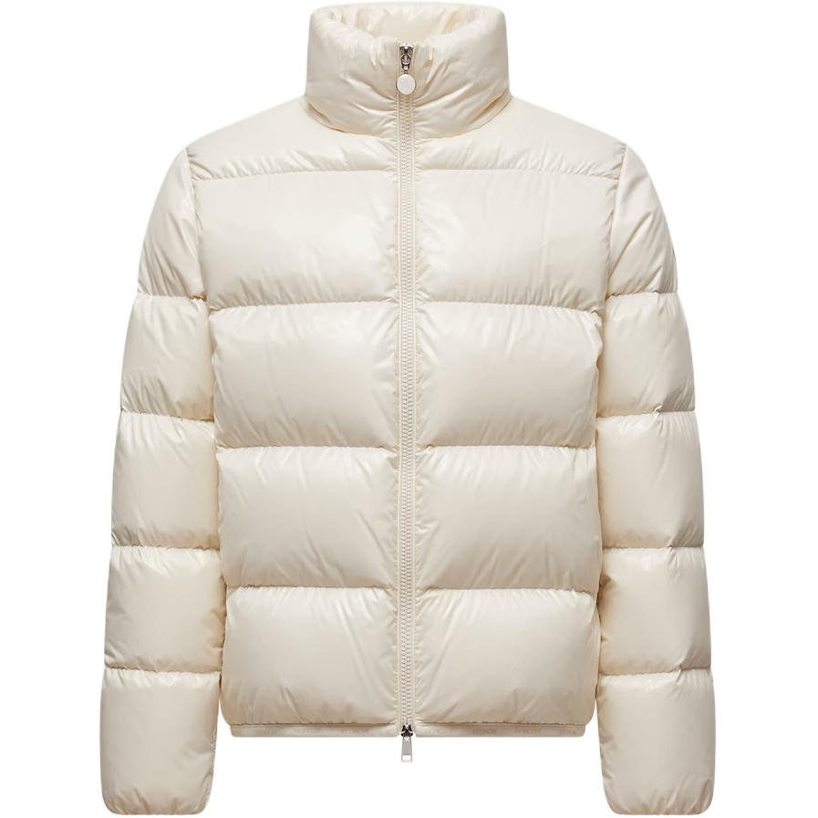 

Moncler Короткая пуховая куртка Abbadia, Ecru