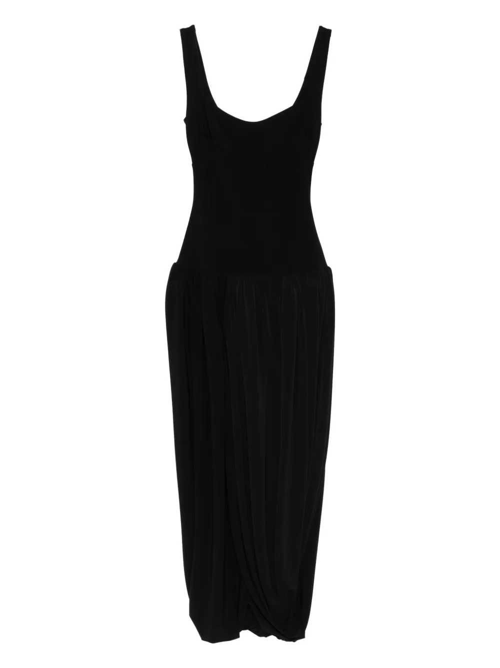 

Платье миди с U-образным вырезом Atu Body Couture, черный