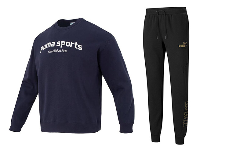 

Мужская повседневная спортивная одежда Puma, цвет Blue and Black