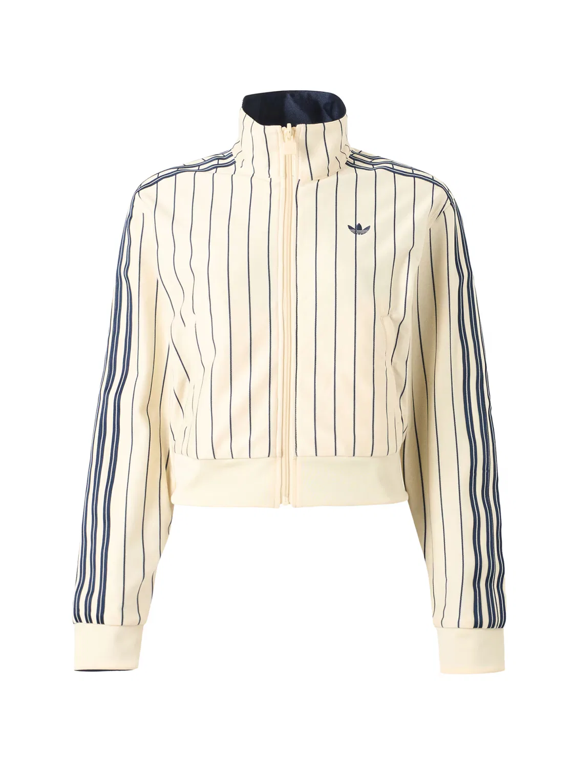 Худи на молнии Adidas Originals Firebird кремового цвета