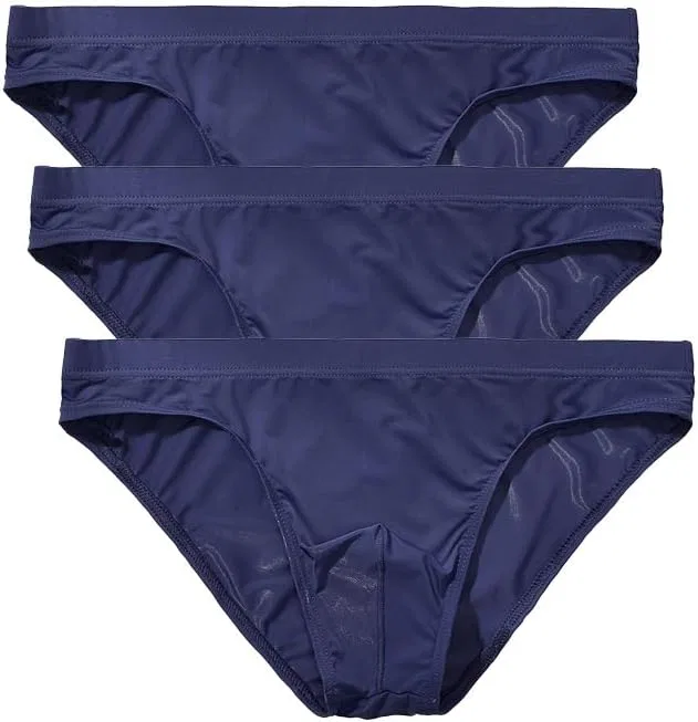 Боксеры ультратонкие Ice Silk, Dark Blue-pc3