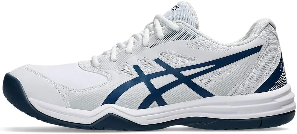 Кроссовки теннисные ASICS Court Slide 3, White Mako Blue — фото 3