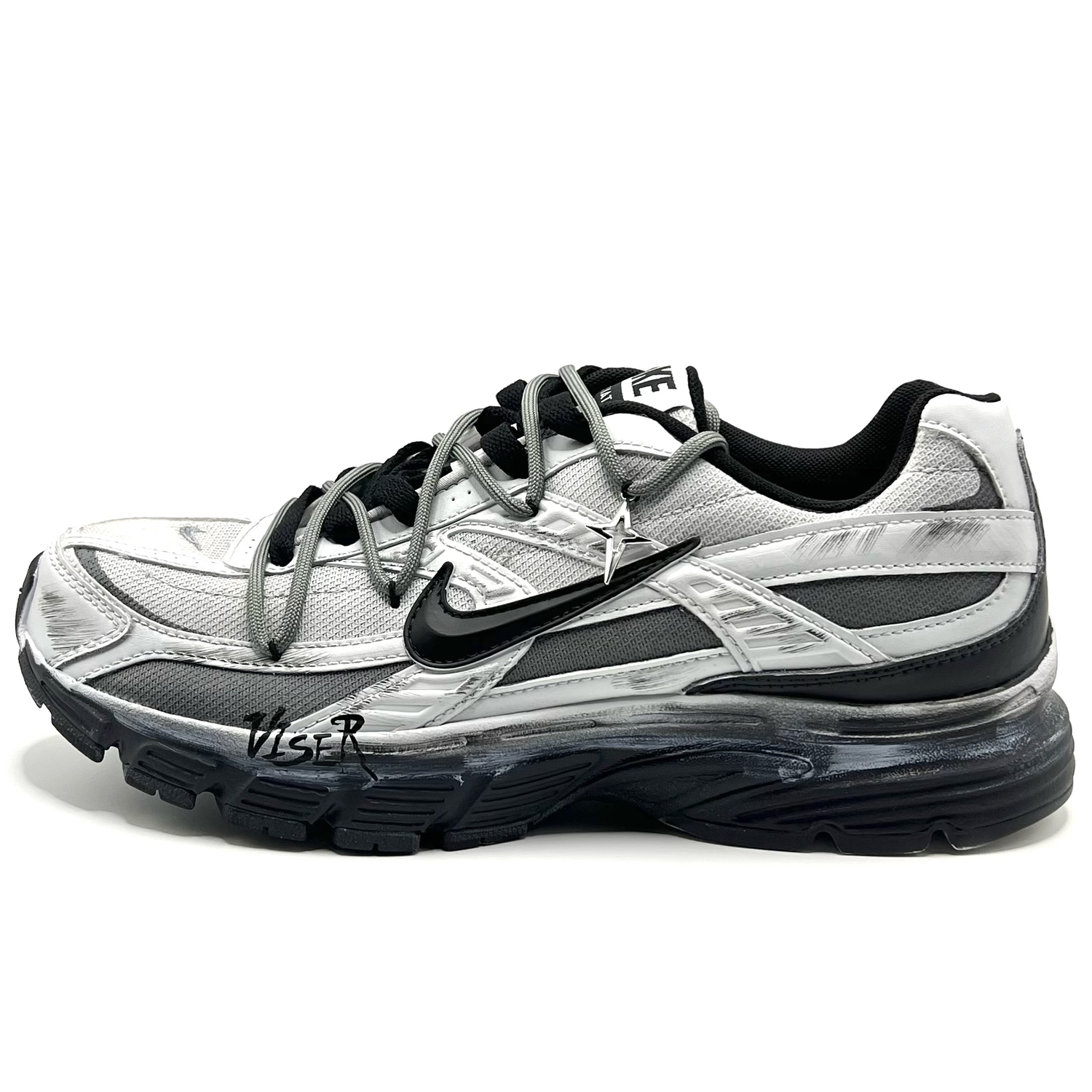 

Инициатор амортизирующие кроссовки Low top унисекс черный Nike, серый