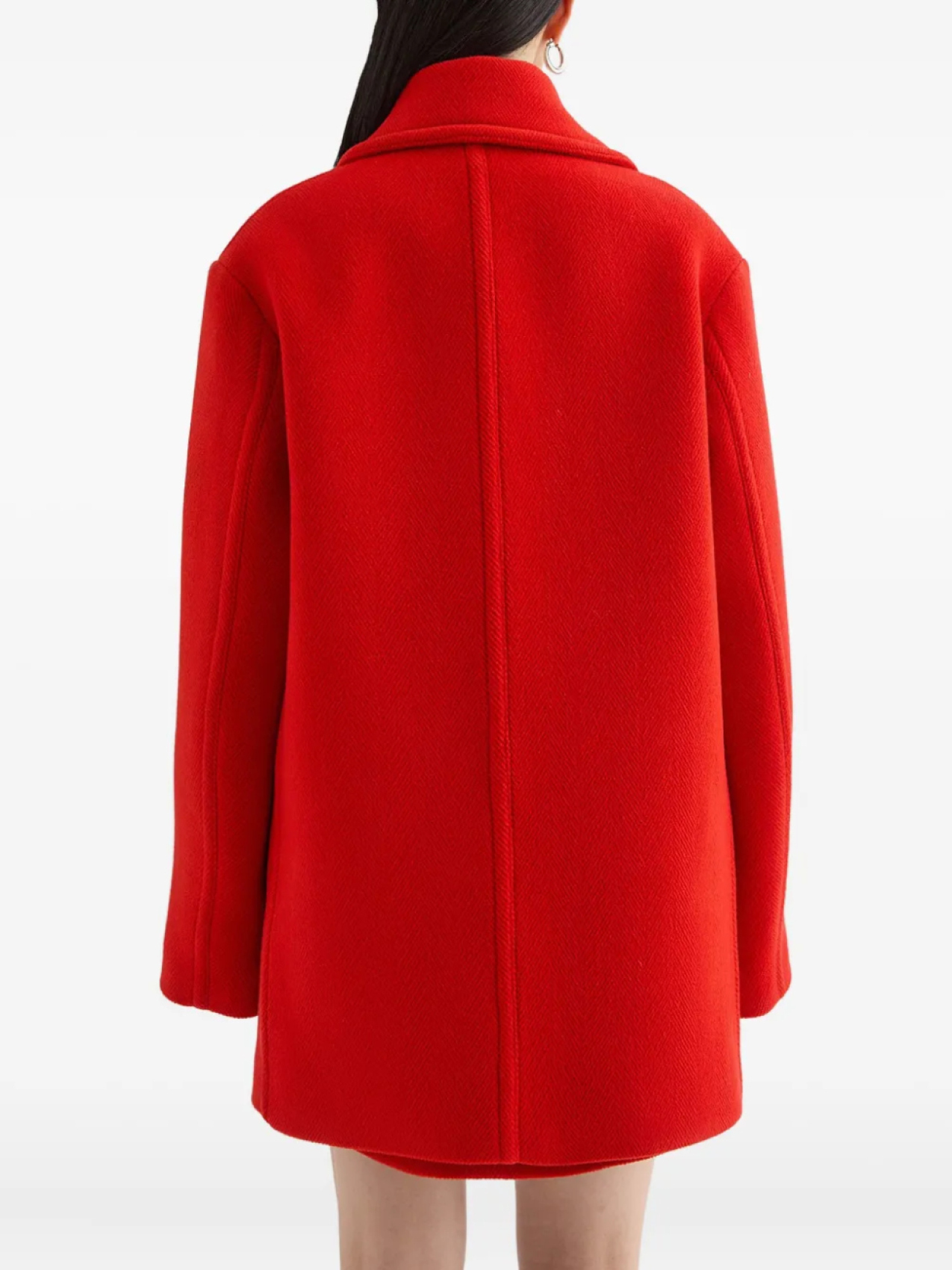 

Jil Sander пальто с потайной застежкой, розовый
