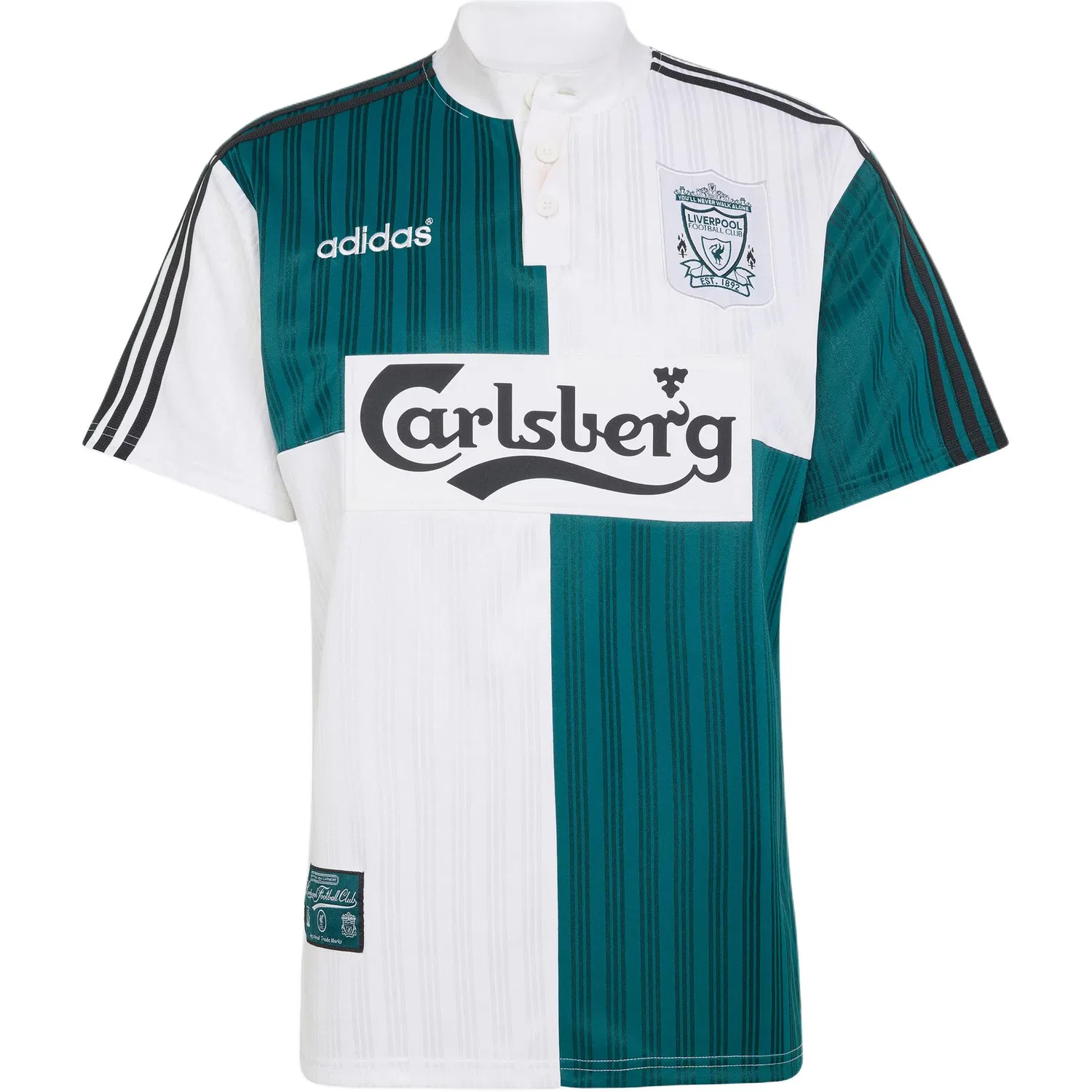 Футболка x LIVERPOOL FC для мужчин Adidas, White/Wealth Green