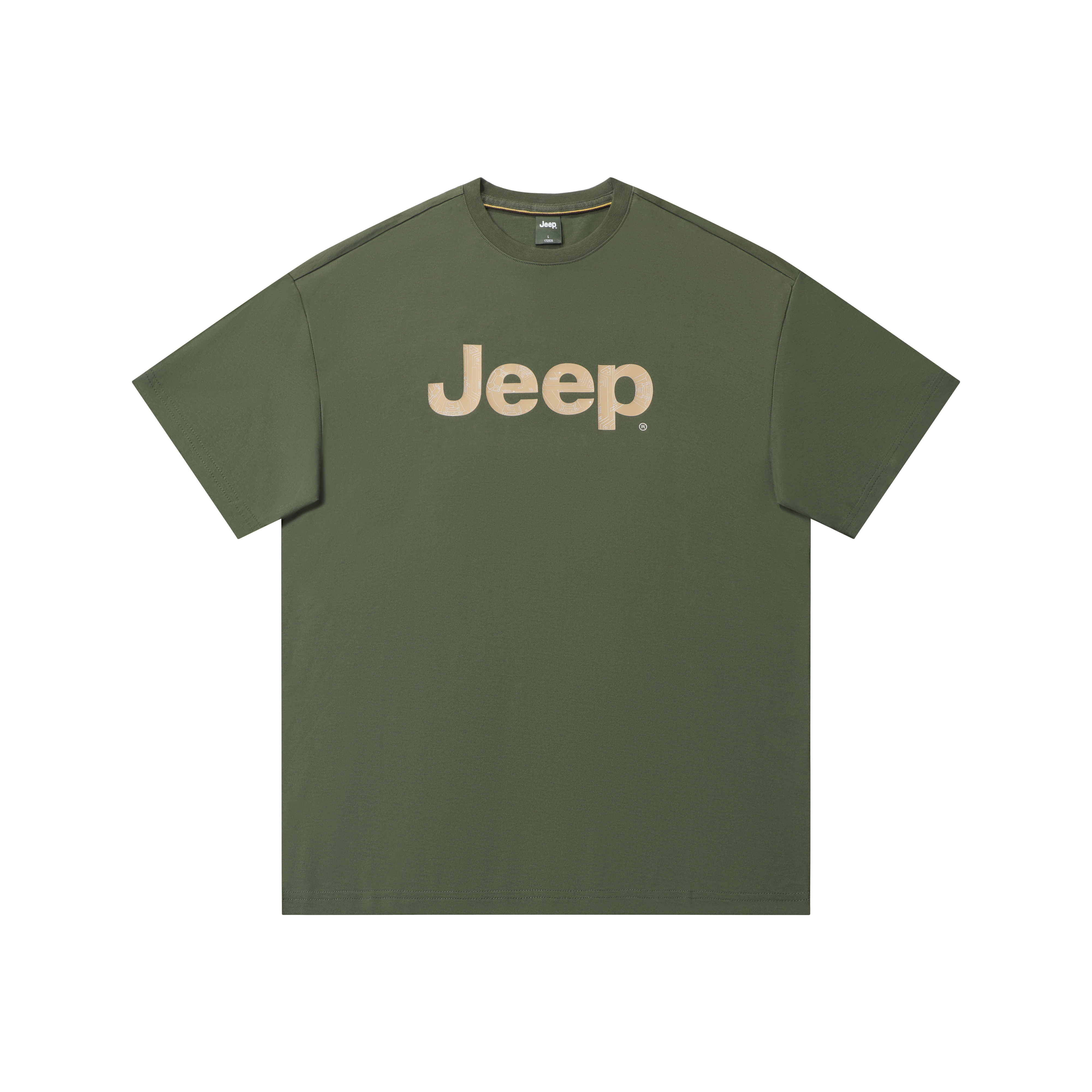 

Футболка унисекс Jeep, Raw White