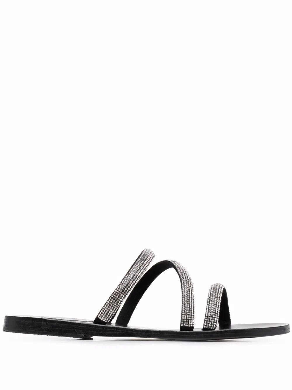 Сандалии Polytimi Diamante Ancient Greek Sandals, черный